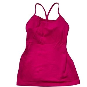 Lululemon pink tank no padding